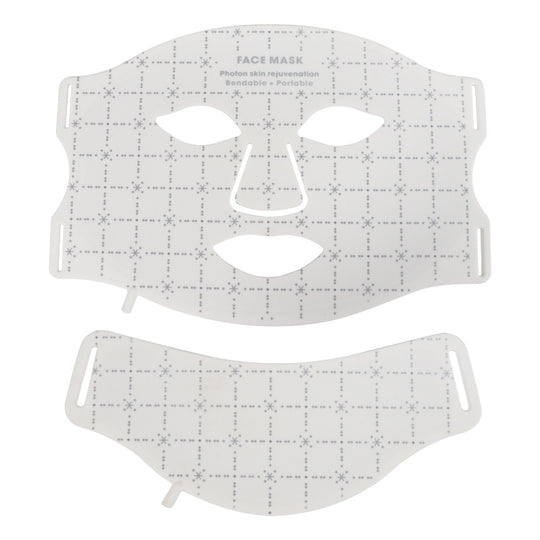 Silicone Red Light LED Facial Beauty Mask