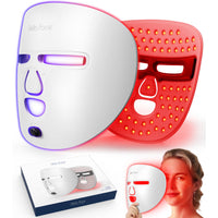 LED Face Mask Red Light Therapy for Home & Travel Skincare