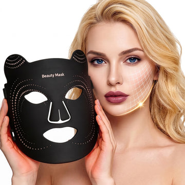 Red & Blue Light Beauty Mask – Infrared LED Facial Device