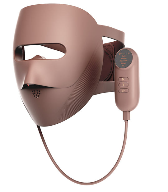 Silicone Red Light LED Facial Beauty Mask