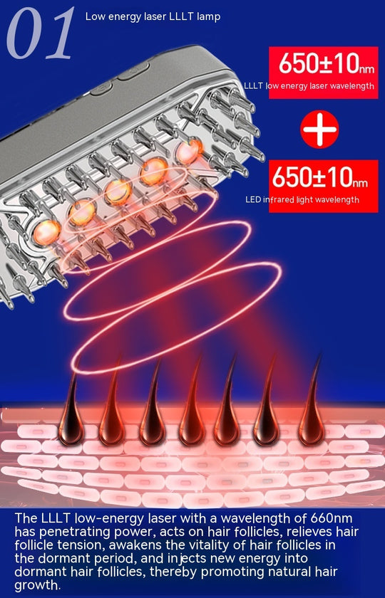 Laser Hair Growth Comb